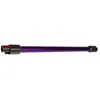 Image de vhbw Tube d'aspirateur compatible avec Dyson V8 Absolute Extra (ancien modÃ¨le), V8 Advanced, V8 Absolute Pro aspirateur - raccord 35 mm, 74 cm, violet