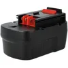 Image de vhbw Batterie compatible avec Black & Decker HP148F2B, HP14K, HP148F3B, HP148F3K, HP148F2K, HP148F2R outil Ã©lectrique (3000 mAh, NiMH, 14,4 V)