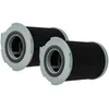 Image de vhbw 2x filtre compatible avec LG VC-7050 HTN, VC-7050 NTB, VC-7050 NTS, VC-7050 HTS, VC-7050 NT aspirateur - filtre HEPA gris / noir