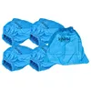 Image de vhbw 5x Filtre textiles compatible avec Aqua Vac 8203 P, 8103 B, 8202 B, 8203 B aspirateur sec et humide - Sac filtrant, lavable bleu
