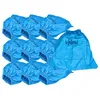 Image de vhbw 10x Filtre textiles compatible avec Rowenta Allround RU-105, RU-100, RU-101 aspirateur sec et humide - Sac filtrant, lavable bleu
