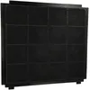 Image de vhbw Filtre Ã  charbon actif compatible avec Airforce F204, F212, F203 BL/A/90, F203 WH/A/60, F203 WH/A/80, F203 WH/A/90 hotte aspirante