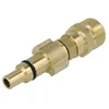 Image de vhbw Adaptateur baÃ¯onnette vers filetage M22 compatible avec Lavor Lander 3000, 280 nettoyeur haute-pression - Raccord rapide