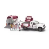 Image de schleich HORSE CLUB VÃ©tÃ©rinaire mobile avec remorque