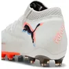 Image de Puma Chaussures De Football Future 8 Ultimate Ag Unisexe, Chaussures, Blanc/Noir/Glowing Rouge, 46