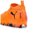Image de Puma Chaussures De Football Future 8 Match Fg/Ag Enfant Et Adolescent, Chaussures, Heat Fire/Noir/Ravish, 37.5