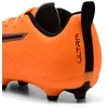 Image de Puma Chaussures De Football Ultra 6 Play Fg/Ag Enfant Et Adolescent, Chaussures, Heat Fire/Noir/Glowing Rouge, 34