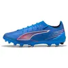 Image de Puma Chaussure De Football Ultra 6 Ultimate Ag Femme, Chaussures, Ultra Bleu/Blanc/Glowing Rouge, 37