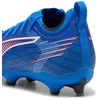 Image de Puma Chaussures De Football Ultra 6 Pro Fg/Ag Enfant Et Adolescent, Chaussures, Ultra Bleu/Blanc/Glowing Rouge, 37.5