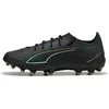 Image de Puma Chaussure De Football Ultra 6 Ultimate Ag Unisexe, Chaussures, Noir/Fizzy Light/Vert Terrain, 43