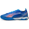 Image de Puma Chaussure De Football Ultra 6 Match Tt Unisexe, Chaussures, Ultra Bleu/Blanc/Glowing Rouge, 45