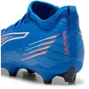 Image de Puma Puma Chaussures De Football Ultra 6 Match Fg/Ag Enfant Et Adolescent, Chaussures, Ultra Bleu/Blanc/Glowing Rouge, 37.5