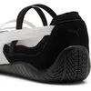 Image de Puma Puma Chaussures En Suède Speedcat Ballet Femme, Chaussures, Noir/Blanc/Warm Blanc, 36
