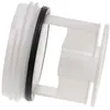Image de vhbw Filtre Ã  peluches compatible avec Constructa CWF14W42, CWF14W41, CWF14W65, CWF14W47, CWF14W43 machine Ã  laver, sÃ¨che-linge - 6,2 cm, avec joint