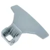 Image de vhbw PoignÃ©e compatible avec Beko WMB714330, WMB714330S, WMB71436, WMB71433S, WMB71631A, WMB71436S machine Ã  laver plastique gris