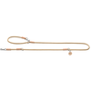 Image de HUNTER laisse réglable Malia, beige/naturel 200cm de long, 10mm de large