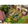 Image de ModÃ©lisme Ho : Jardin D'agrÃ©ment Avec Fleurs Et Buissons-Faller