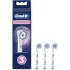 Image de Oral-B Sensitive Clean Clean&care - TÃªte De Brosse De Rechange - Pour Brosse Ã Dent (Pack De 3) - Pour Vitality Sensitive Clean