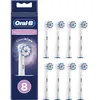 Image de Oral-B Sensitive Clean Clean&care - TÃªte De Brosse De Rechange - Pour Brosse Ã Dent (Pack De 8) - Pour Vitality Sensitive Clean