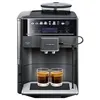 Image de Siemens Siemens EQ.6 plus s400 TE654319RW - Machine à café automatique avec buse vapeur Cappuccino - 15 bar - effet métallique noir saphir
