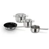 Image de Batterie de cuisine 4 pièces acier inoxydable Siemens HZ9SE040