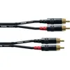 Image de Cordial FairLine CD-CFU6CC Câble Twin RCA M/RCA M 6m
