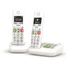 Image de Téléphone fixe sans fil Gigaset E290A Duo Blanc