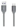 Image de Nevox - Câble USB - 24 pin USB-C (M) pour USB type A (M) - USB 3.1 - 1 m - gris argenté