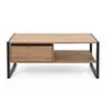 Image de Finori Table basse Denver 55 Chêne artisanal et gris anthracite