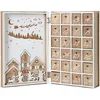 Image de BRUBAKER - CALENDRIER DE L'AVENT EN BOIS 24 TIROIRS A REMPLIR - DECORATION NOÃL