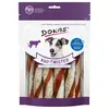 Image de Bâtonnets torsadés Dokas pour chien - peau de boeuf, coeur de canard, filet de canard 200 g