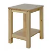 Image de HomeStyle4U Table De Chevet En Bois Nature