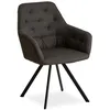Image de Chaise Salle Manger Anthracite Design Moderne