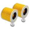 Image de vhbw 2x filtre Ã  cartouches pour aspirateur robot aspirateur multi-usages KÃ¤rcher MV 3 Premium Fireplace KIT, NT27/1, SE 4001, SE 4002, VC6000