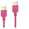 Image de PureLink PureInstall Series - High speed - câble HDMI avec Ethernet - HDMI mâle pour HDMI mâle - 1.5 m - blindé - rouge magenta - sans halogène support 4K