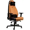 Image de Noblechairs Siège PC Gamer NobleChairs ICON Cuir veritable - Cognac/noir/Cuir/4D