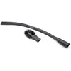 Image de VHBW vhbw suceur pour joints avec embout brosse pour aspirateur flexible, extra long 63 cm, fin 32mm - 35mm remplacement pour Dyson Kärcher Miele Bosch AEG