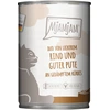 Image de 6x 400g MjAMjAM Duo boeuf délicieux & bonne dinde à la courge cuite à la vapeur nourriture pour chat humide