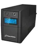 Image de PowerWalker VI 850SE LCD/IEC - Onduleur - CA 230 V - 480 Watt - 850 VA - 9 Ah - USB - connecteurs de sortie : 4 - noir