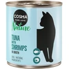 Image de 6x280g Cosma Nature,thon & crevettes - Pâtée pour chat