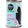 Image de 6x140g Cosma Nature poulet, jambon de poulet - Pâtée pour chat