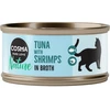 Image de 6x70g Cosma Nature thon, crevettes - Pâtée pour chat
