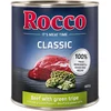 Image de 6x800g Rocco Classic boeuf, panses vertes - Pâtée pour chien