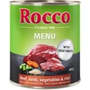 Image de 6x800g Rocco Menu boeuf, agneau - Pâtée pour chien
