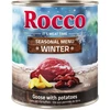 Image de 6x800g Édition limitée Rocco Menu d'hiver boeuf, foie d'oie, pommes de terre - Pâtée pour chien