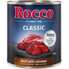 Image de 6x800g Rocco Classic boeuf, renne - Pâtée pour chien