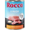 Image de 6x400g Rocco Junior volaille, coeurs de poulet, riz - Pâtée pour chien