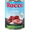 Image de 6x400g Rocco Junior volaille, gibier, riz - Pâtée pour chien