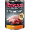 Image de 6x400g Rocco Real Hearts poulet - Pâtée pour chien