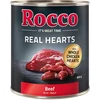 Image de 6x800g Rocco Real Hearts boeuf - Pâtée pour chien